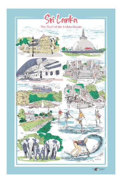 Sri Lanka wall hanging 